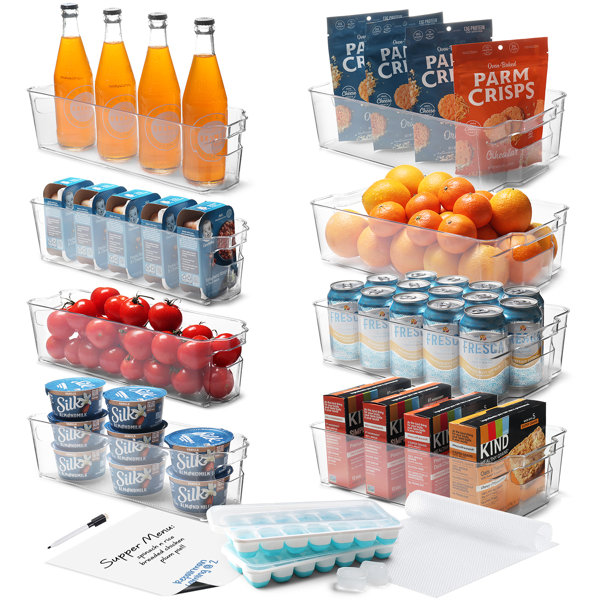 seseno stackable fridge organizers